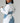 "Denim Blanc Ensemble" Set - The Trap Doll Hou$e Boutique"Denim Blanc Ensemble" Set