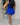 "Royal Blue Distressed Denim" Shorts - The Trap Doll Hou$e Boutique"Royal Blue Distressed Denim" Shorts