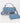 "Studded Denim" Purse - The Trap Doll Hou$e Boutique "Studded Denim" Purse
